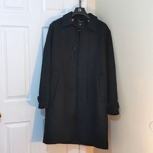 Large (LG) Banana Republic Dark Navy Car Coat